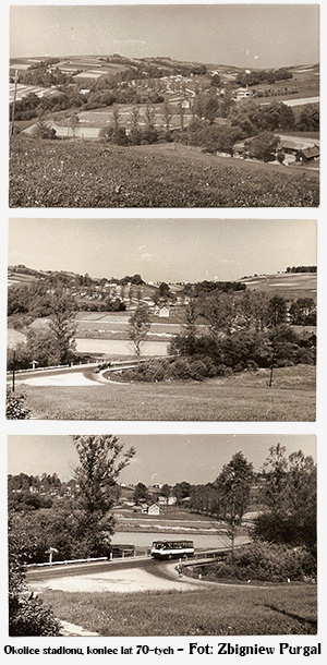 Okolice stadionu, koniec lat 70-tych. Fot: Zigniew Purgal